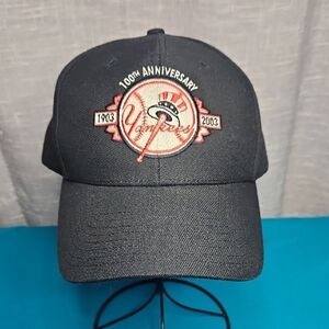 MLB Yankees 100th Anniversary Black Hat